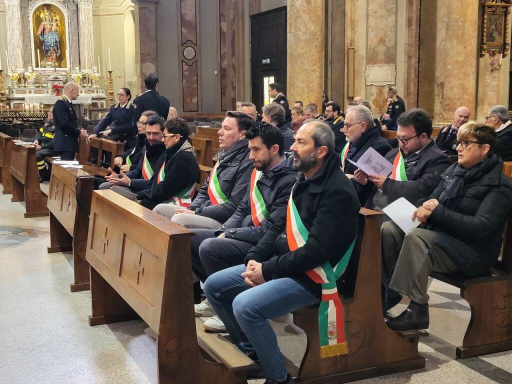 Le Polizie Locali dell'Asse del Sempione celebrano San Sebastiano