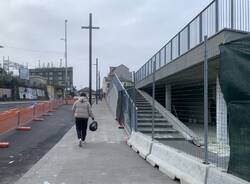 Un nuovo marciapiede per piazzale Kennedy