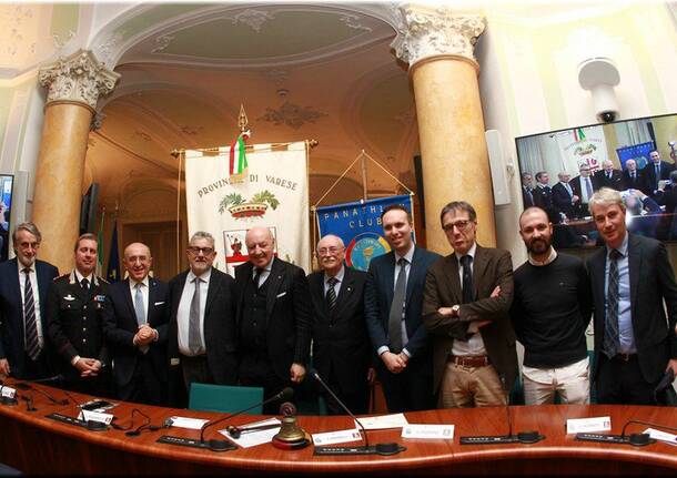 beppe marotta nel panathlon club varese foto di claudio cecchin