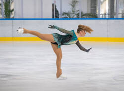 I campionati italiani junior di pattinaggio figura all\'Acinque Ice Arena di Varese