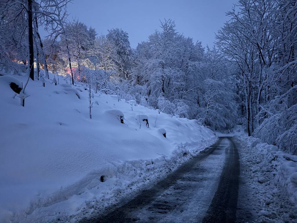 Neve Campo Dei Fiori 26/02/2024