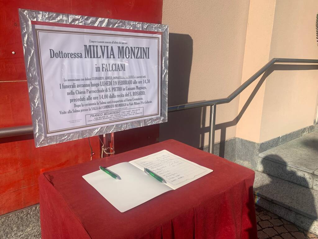 Funerale Milvia Monzini 
