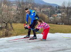 I bambini dell'asilo di Ghirla sugli sci con Sci Club Cunardo