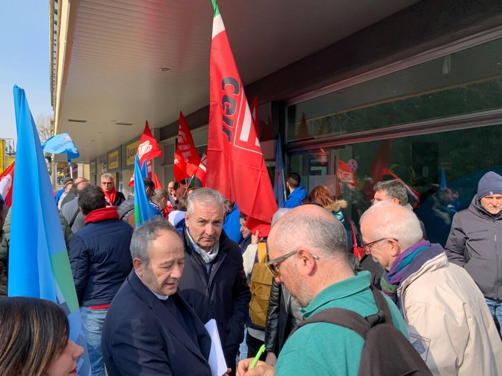 Manifestazione contro le morti sul lavoro