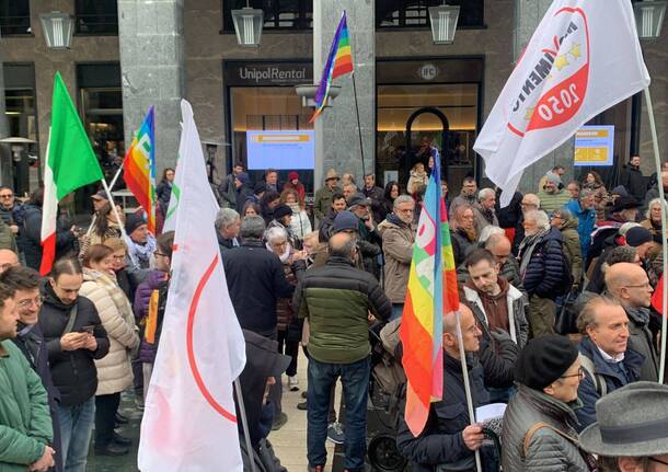 Manifestazione per la pace a Varese