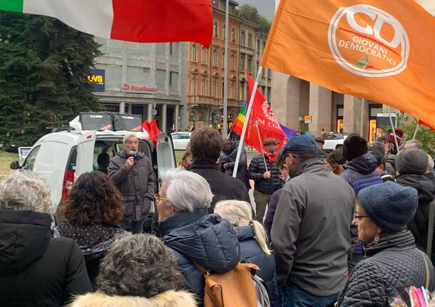 A Varese la manifestazione per dire no alle guerre