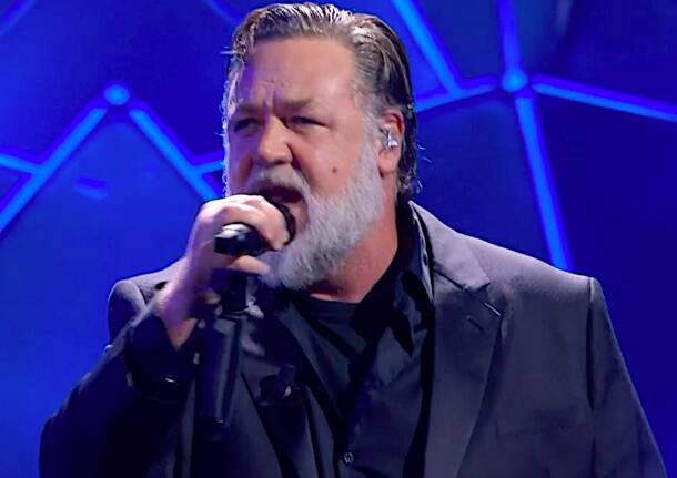 Russel Crowe al festival di sanremo 2024