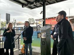 Un palco per gli artisti di strada alla stazione Nord di Varese