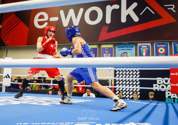 boxe torneo boxing road to paris roberta corradin