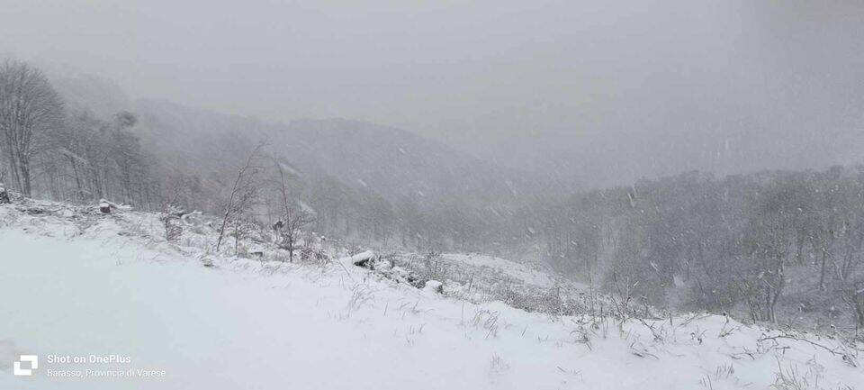 10 marzo: la forte nevicata al Forte di Orino