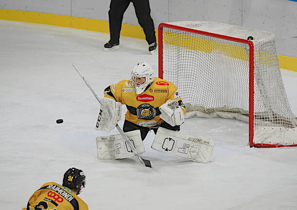 Gara5 dei quarti IHL: Mastini - Feltre 5-1