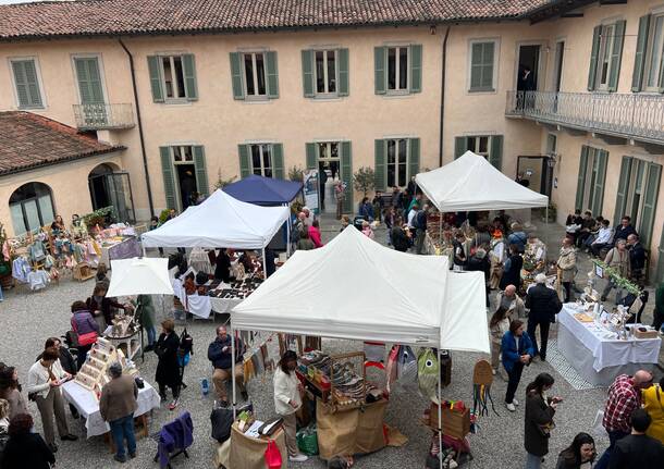 Creanza Spring Market e la Signora Colomba a Villa Bossi di Bodio Lomnago