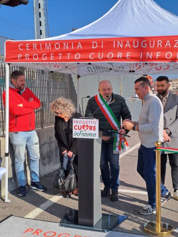 Defibrillatori a Cavaria con Premezzo, inaugurato il secondo dispositivo