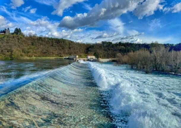 Diga del Panperduto a Somma Lombardo