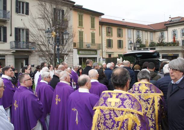 Funerali di monsignor Claudio Galimberi