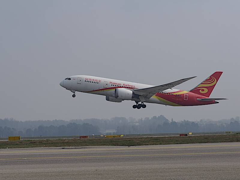 Hainan Airlines Malpensa