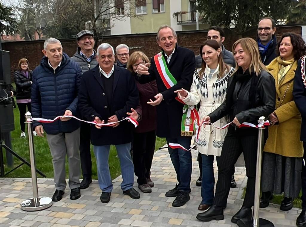 inaugurazione parco emanuela loi busto arsizio