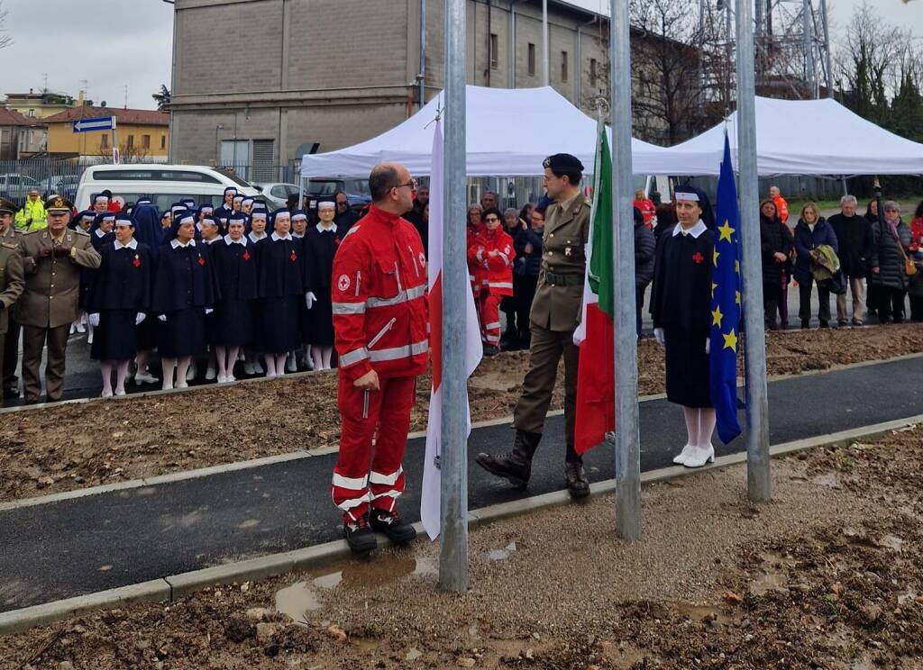 Inaugurazione sede della Croce Rossa a Busto Arsizio