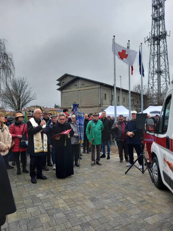 Inaugurazione sede della Croce Rossa a Busto Arsizio