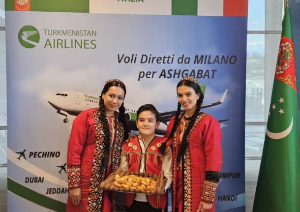 Nuovo volo da Malpensa ad Ashgabat