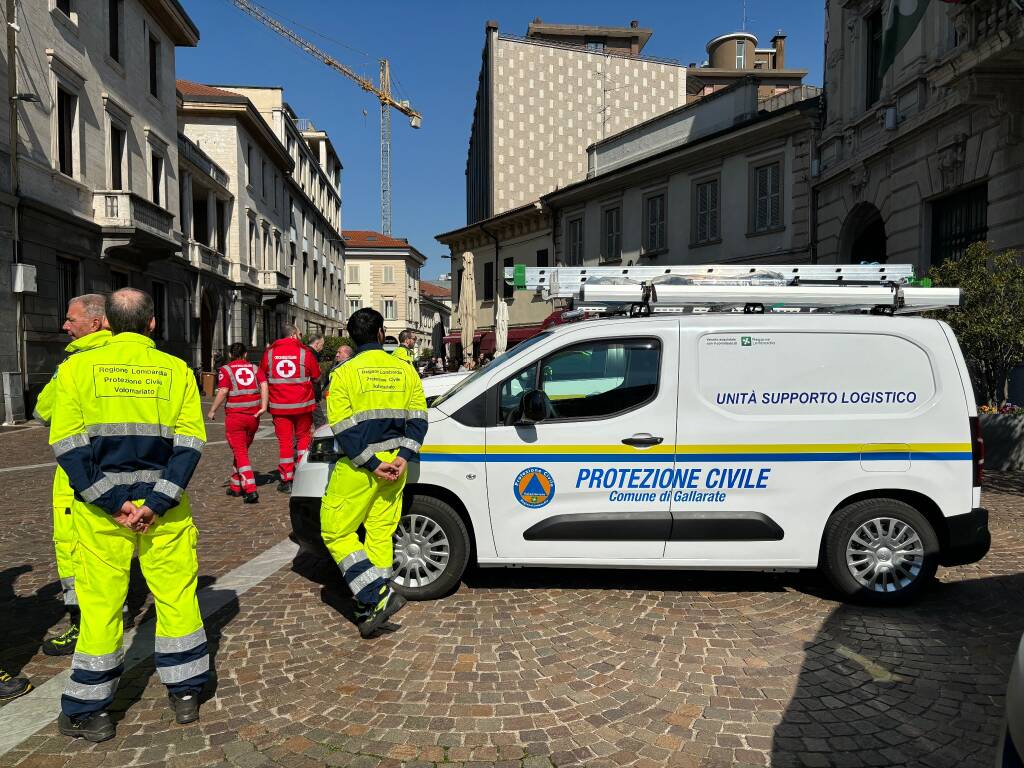 Nuovi mezzi Protezione Civile Gallarate 