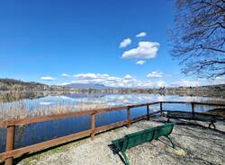 pista ciclopedonale lago di comabbio 