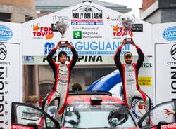 Rally dei laghi 2024 - Il podio - foto di Mattia Martegani