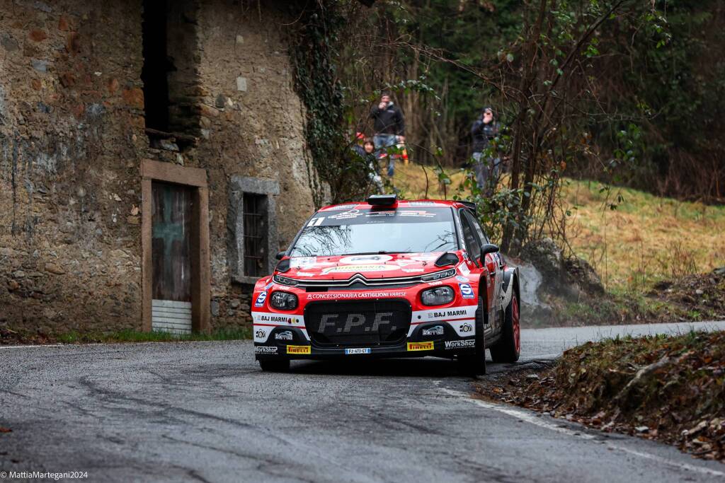 Rally dei Laghi 2024 - Passaggio in Valganna - foto di Mattia Martegani