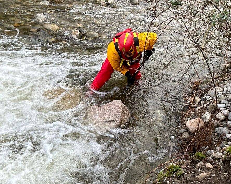 Vigili del fuoco al Panperduto