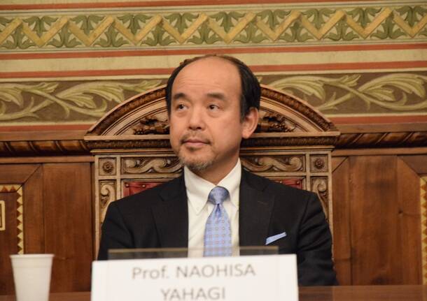 Dal Giappone a Legnano, il professor Naohisa Yahagi - credits Antonio Emanuele