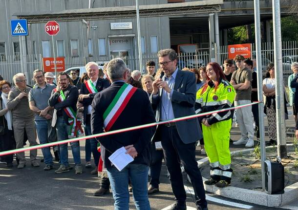 Inaugurazione piazza Biandronno