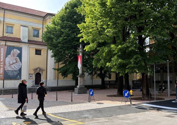 La nuova piazza San Maurizio a Vedano Olona