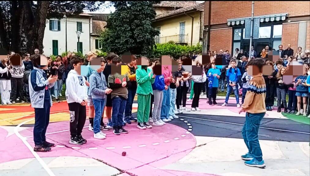 A Luvinate i bambini inaugurano il "Parco della meraviglia"