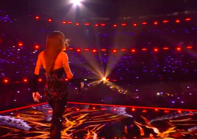 Angelina Mango alla finale dell'Eurovision