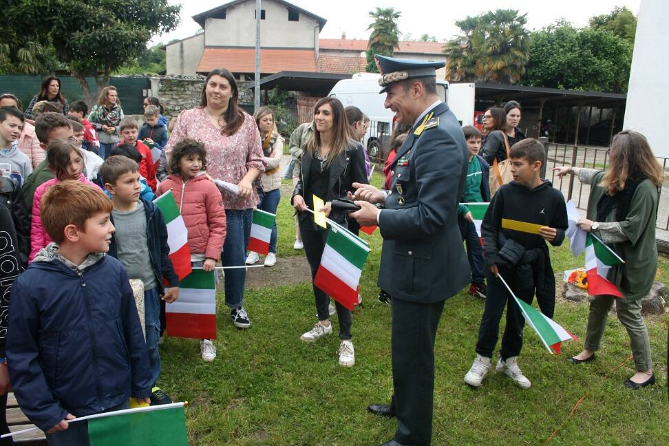 Intitolato a Leggiuno il “Parco Fiamme Gialle d’Italia”