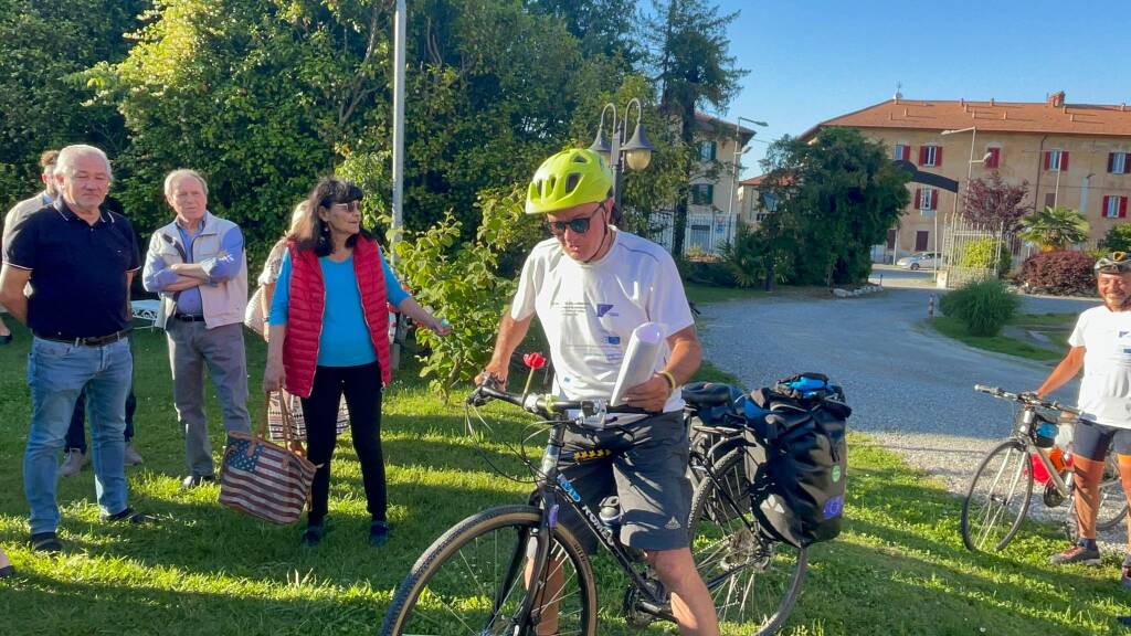 “ciclista della memoria” Varano Borghi 