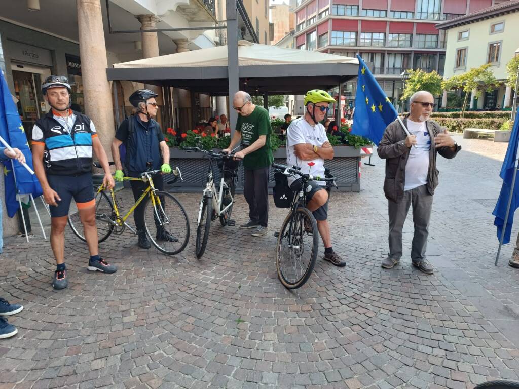 “ciclista della memoria” Varano Borghi 