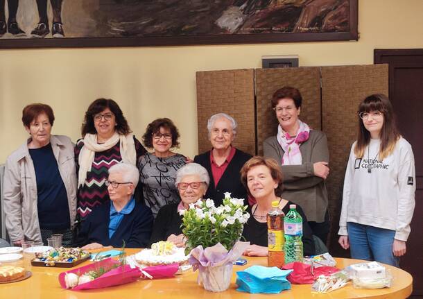 Festa grande all'UTL di Busto Garolfo per i 91 anni di Bertilla Tempesta