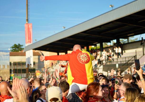 Il Palio 2024 è giallorosso - Foto Daniele Zaffaroni