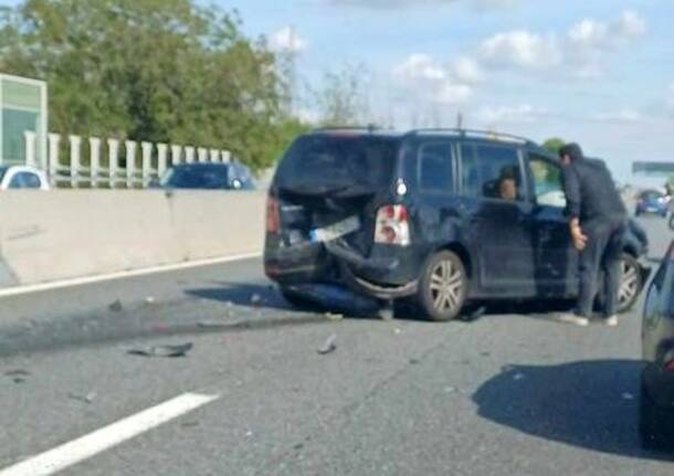 incidente autostrada castellanza