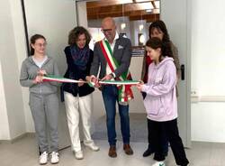 Induno Olona - Nuova piazza e aula studio, l'inaugurazione