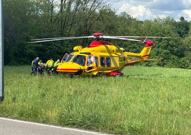 infortunio in fabbrica a Sumirago