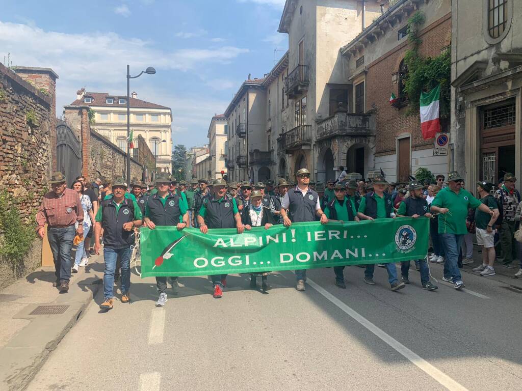 L\'adunata degli alpini a Vicenza