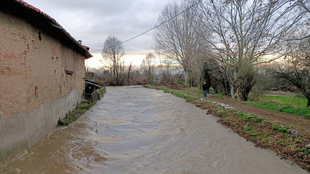 Maltempo del 15 maggio, l'Olona a Legnano e zona