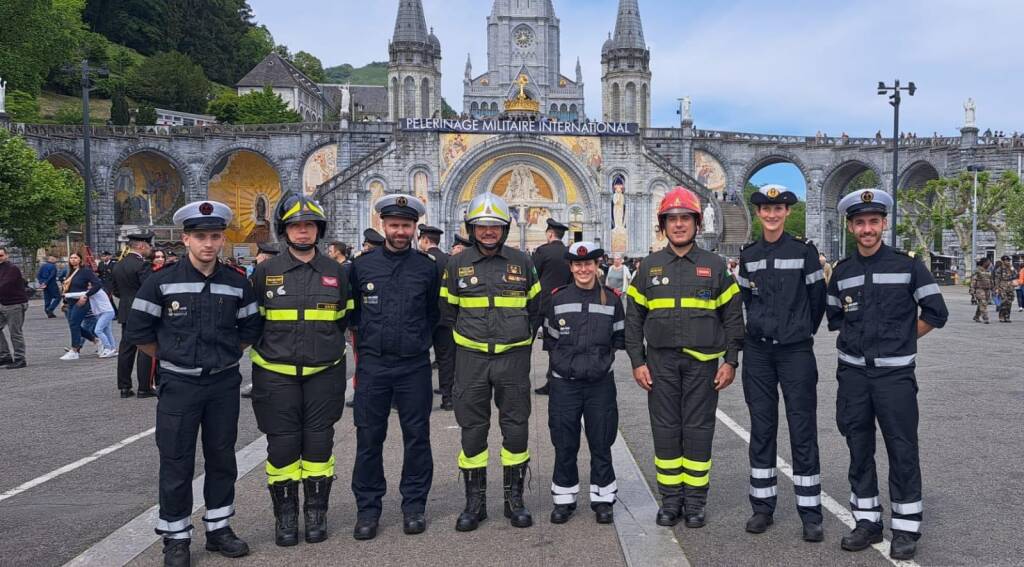 Vigili del fuoco di Varese "in missione" a Lourdes