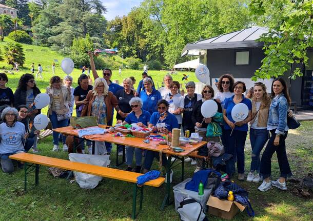 Il Giro d’Italia delle cure palliative pediatriche fa tappa nel parco di Villa Mylius