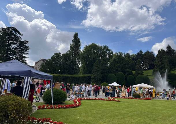 Alla fiera del Des ai giardini estensi di Varese