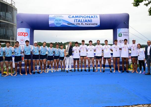 canottaggio campionati italiani varese