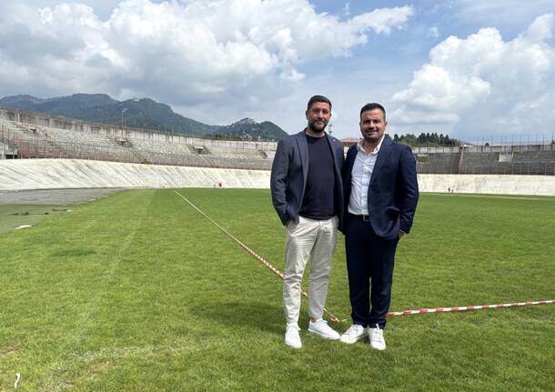 Varese: si presentano il ds Antonio Montanaro e il mister Roberto Floris