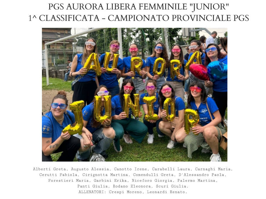 Finestagione: Aurora Volley Busto Arsizio